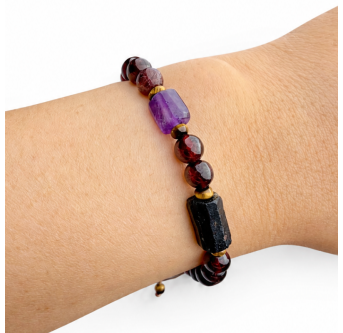 Granat-Armband für Damen – Mutmacher | KiFe Schmuck