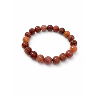 Armband aus braunem Aventurin – Naturstein Armband für Damen