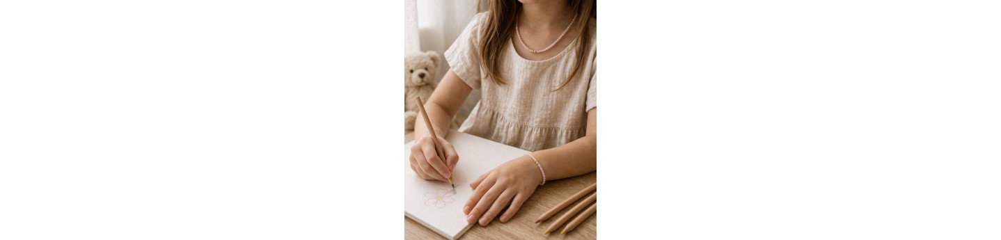 Kinderschmuck handgemacht – Armbänder & Halsketten für Kinder